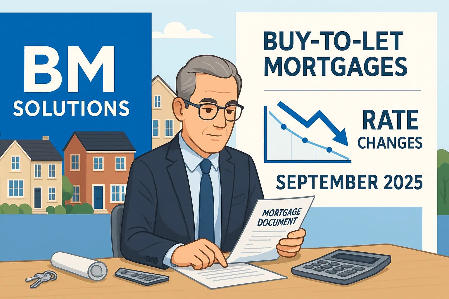 BM Solutions Announces Product Refresh: Rate Changes for Buy to Let and Let to Buy Mortgages