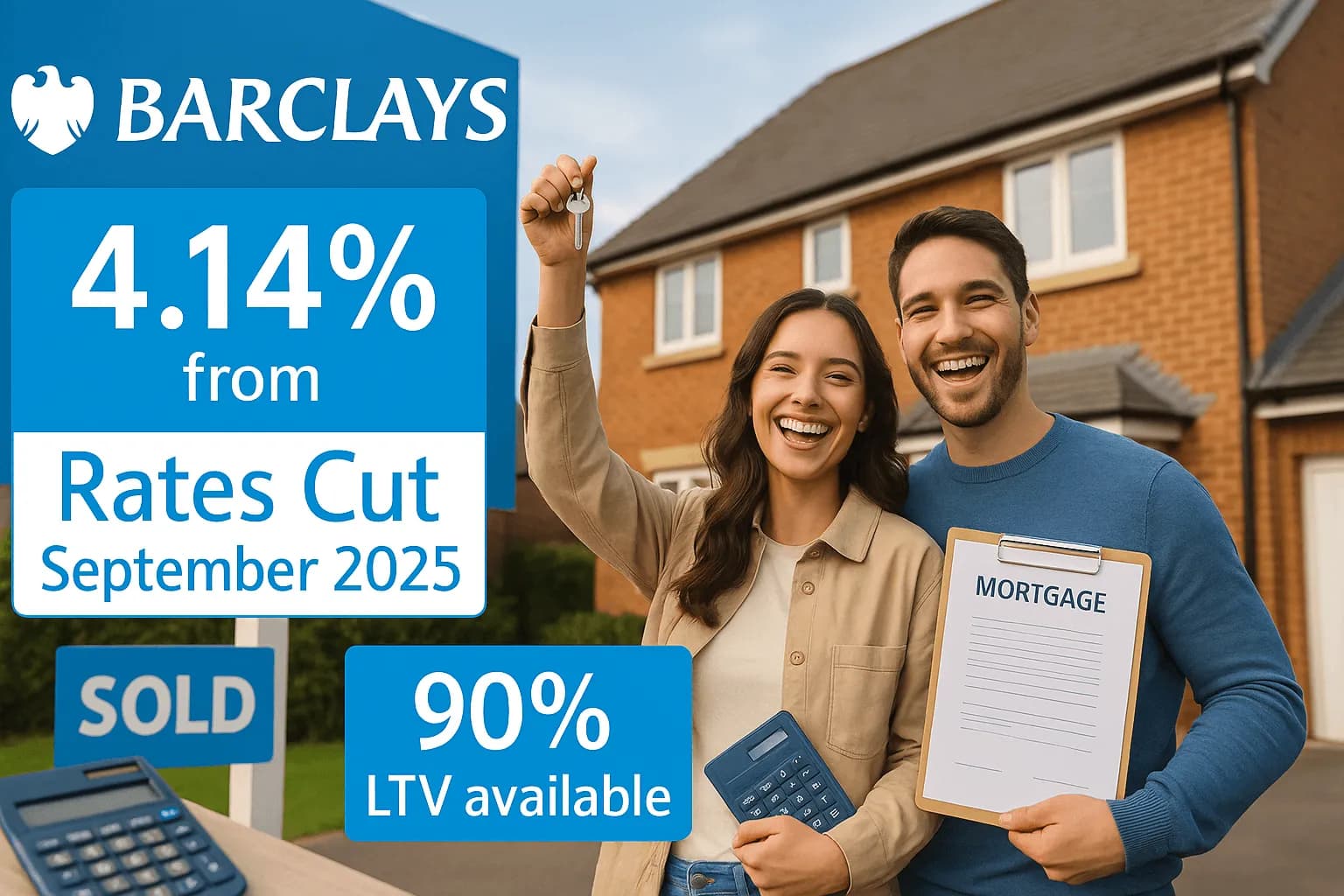 Barclays Announces Reduced Mortgage Rates on Purchase Products – September 2025 Update