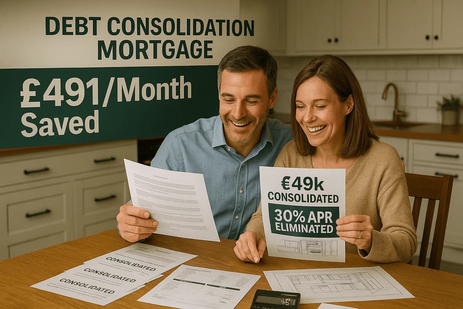 How a Debt Consolidation Mortgage Helped One UK Couple Regain Financial Stability