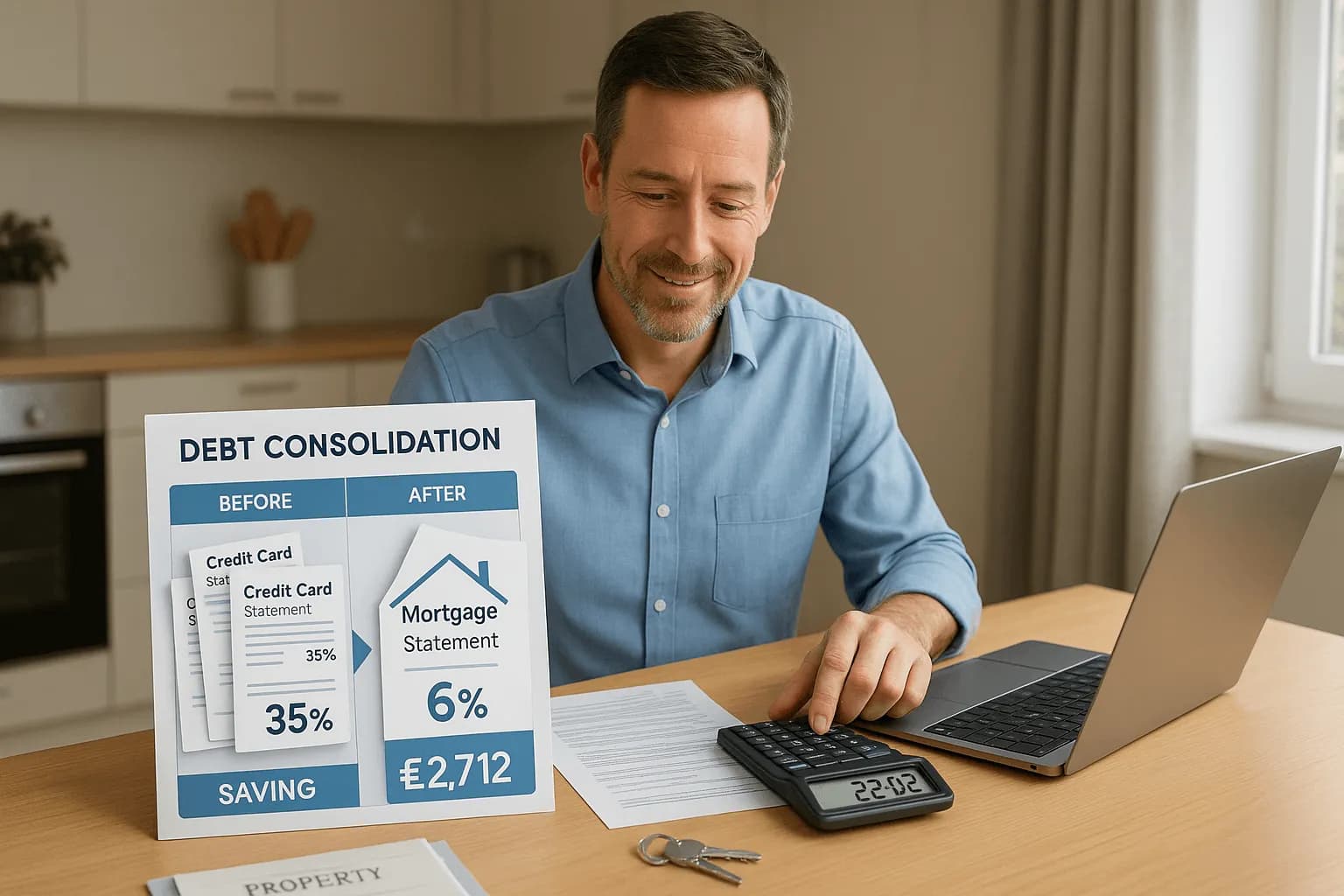 How a Debt Consolidation Remortgage Helped One Homeowner Regain Financial Control