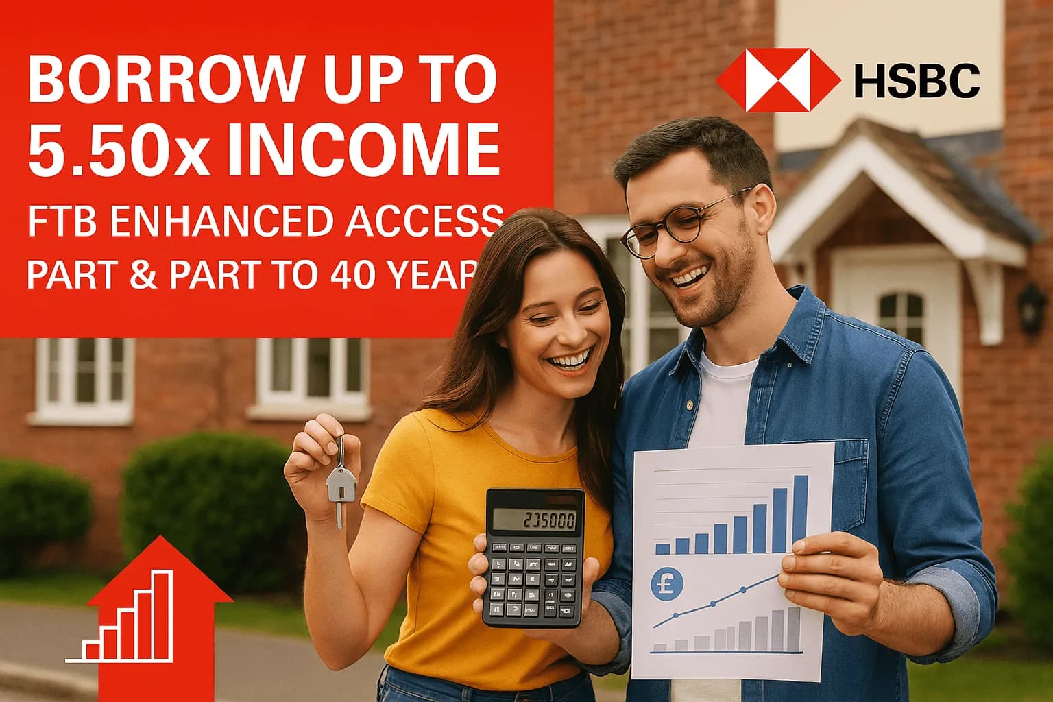 HSBC UK Enhances Residential Lending Policy: New Income Multiples for First-Time Buyers and Improved Interest-Only Terms