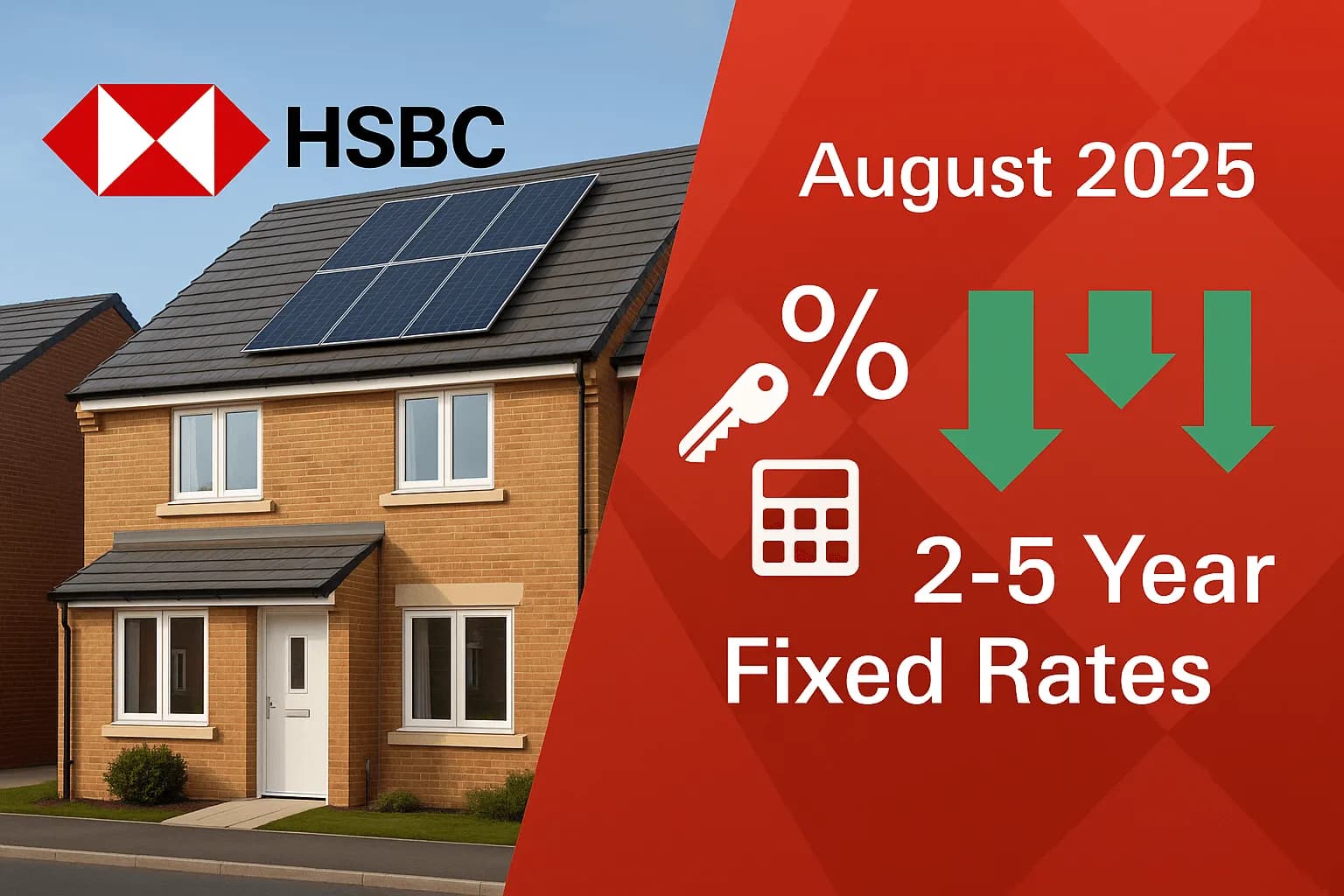 HSBC UK Mortgage Rate Changes – August 2025: What Homeowners and Buyers Need to Know
