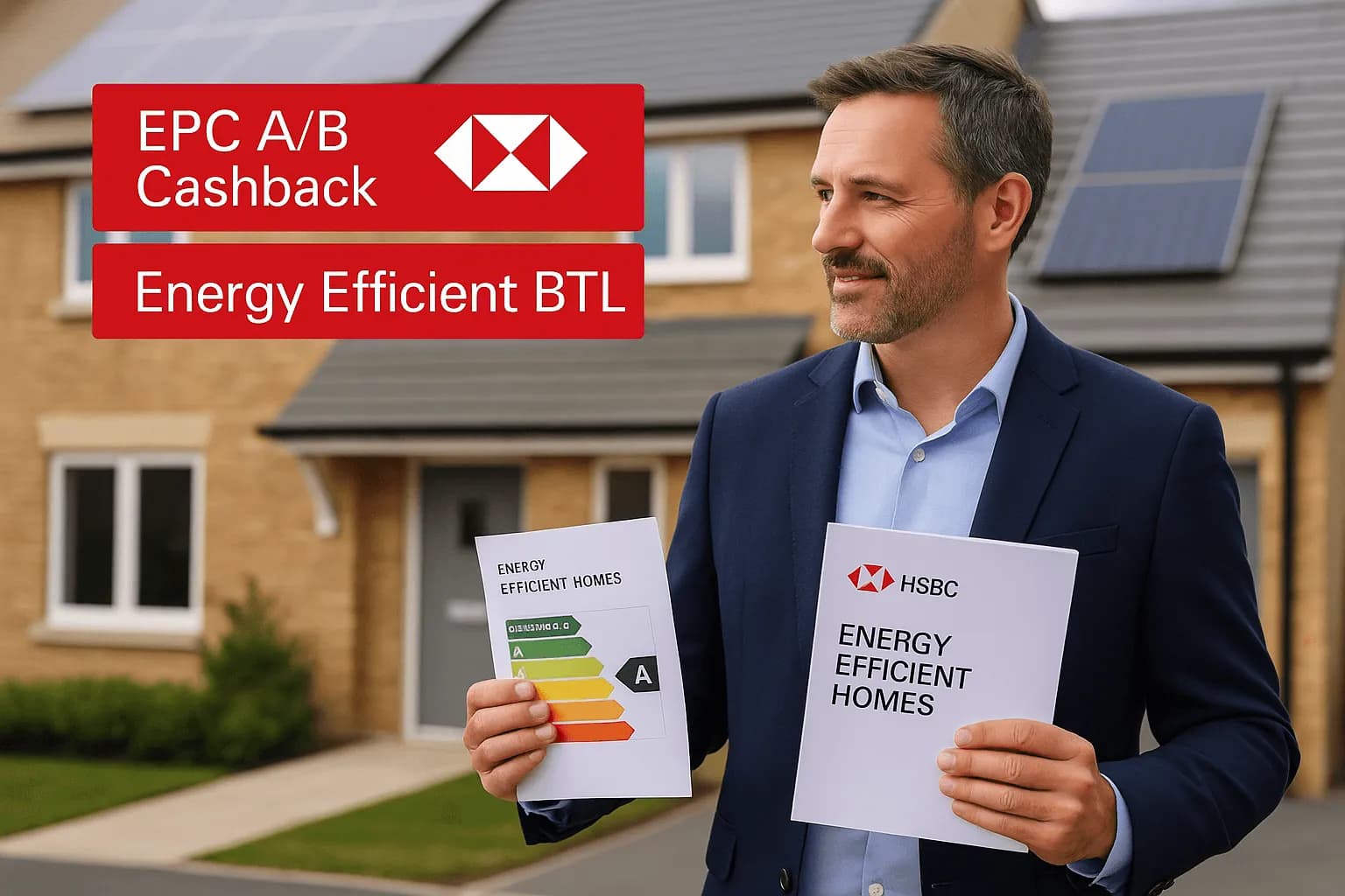 HSBC Updates Mortgage Products: Launches Energy Efficient Buy-to-Let Range and Changes Cashback Incentives
