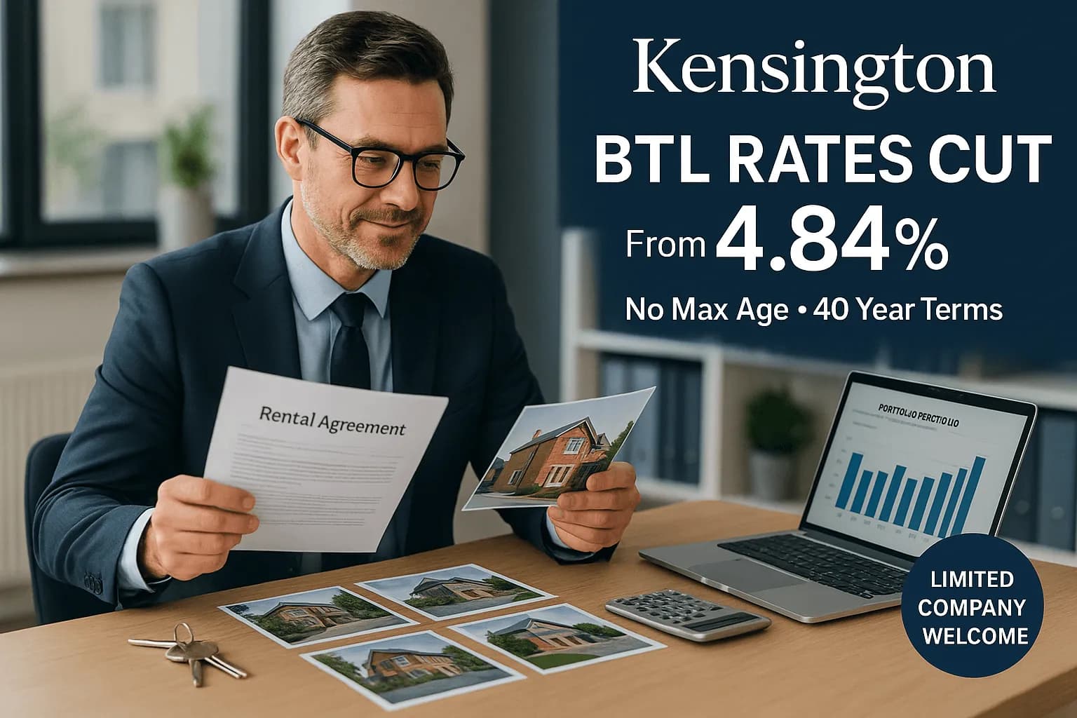 Kensington Cuts Buy to Let Mortgage Rates: New Deals for Landlords & Limited Companies