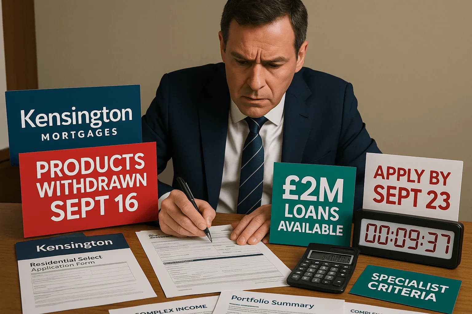 Kensington Withdraws Select Mortgage Products and Increases Maximum Loan Size: Key Criteria Updates for UK Borrowers