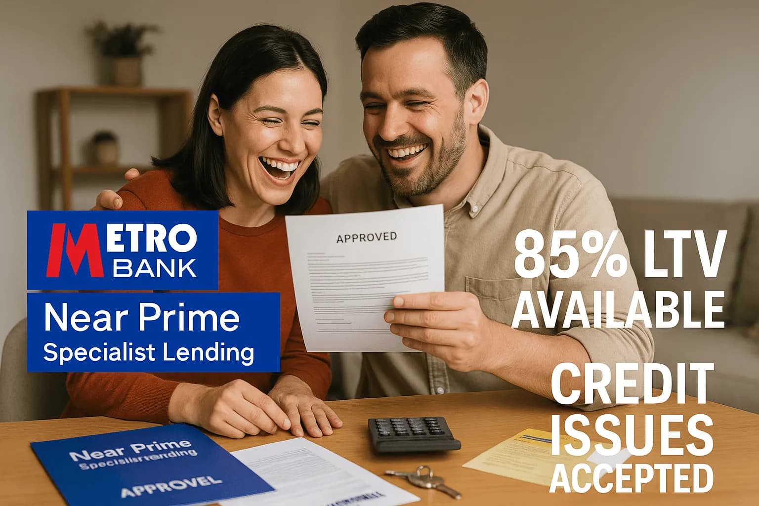 Metro Bank Expands Near Prime Mortgage Options: Better Choice for UK Borrowers with Imperfect Credit