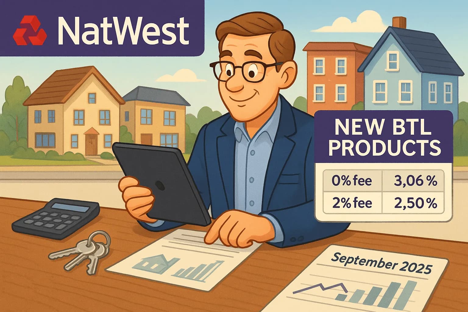 NatWest Launches New Buy to Let Products and Makes Rate Changes Across Mortgage Ranges
