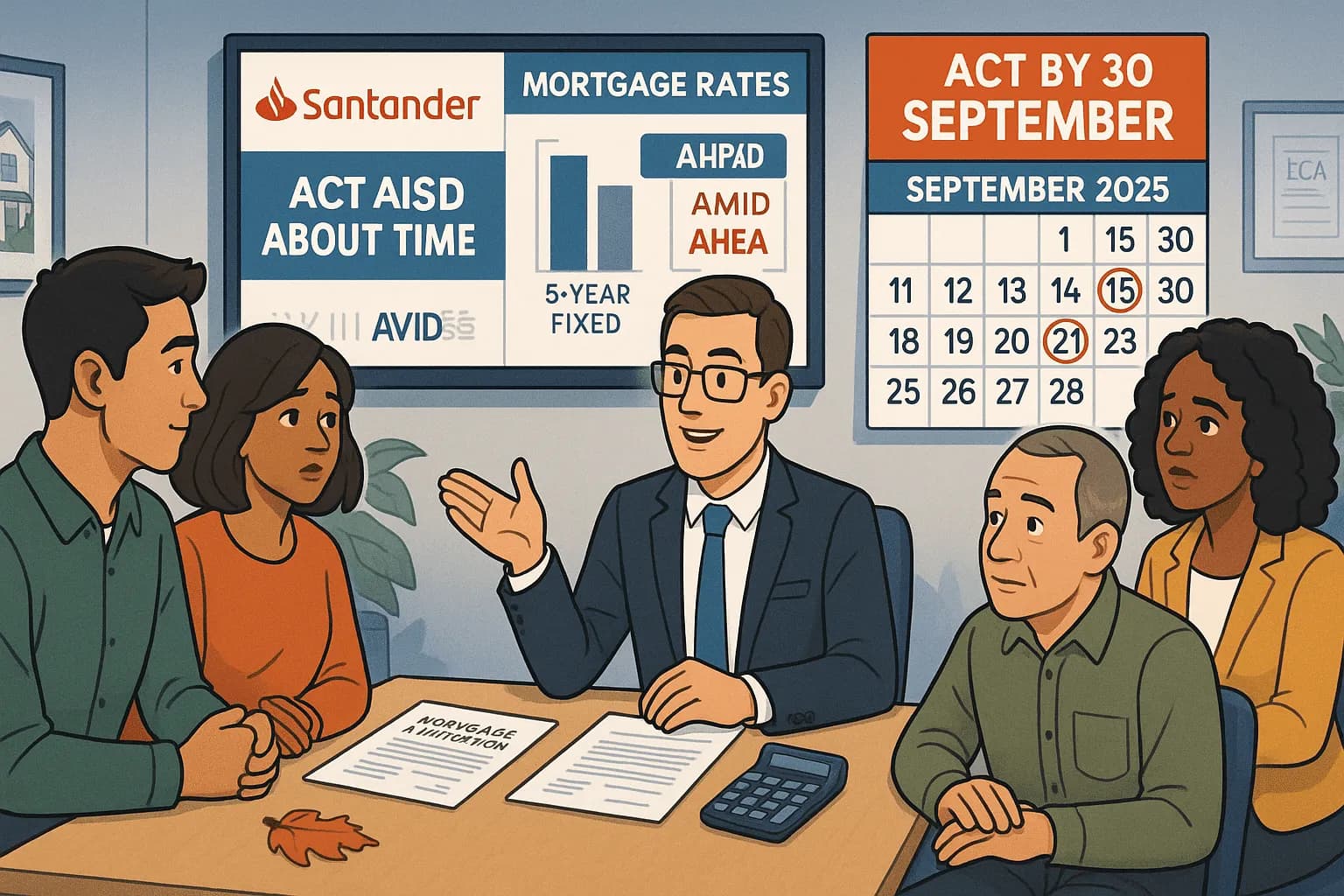 Santander Withdraws Select Fixed Rates and Announces Increases: Key Changes for First-Time Buyers, Home Movers, and BTL Investors (September 2025)