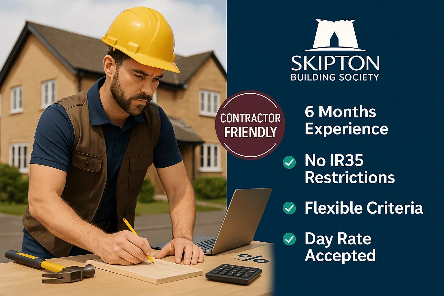 Skipton Building Society: Contractor-Friendly Mortgage Criteria Explained