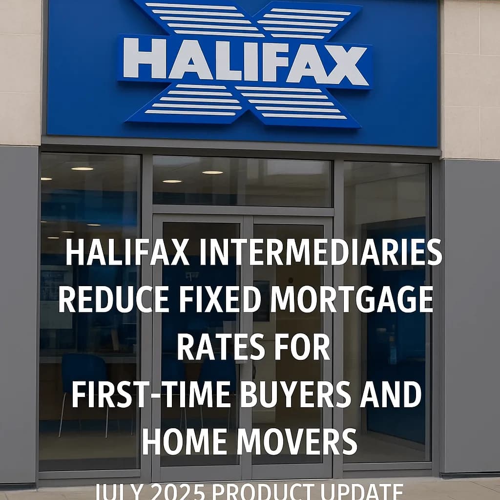 Halifax Intermediaries Reduce Fixed Mortgage Rates for Home Movers and First-Time Buyers: July 2025 Product Update