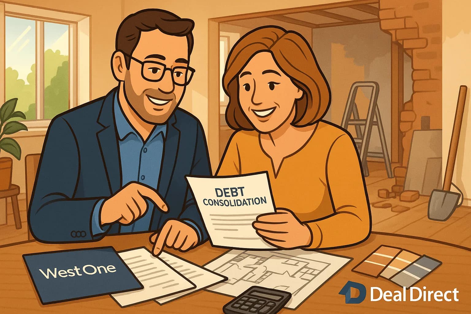 How a Debt Consolidation Remortgage Helped Secure £50,000 for Home Improvements