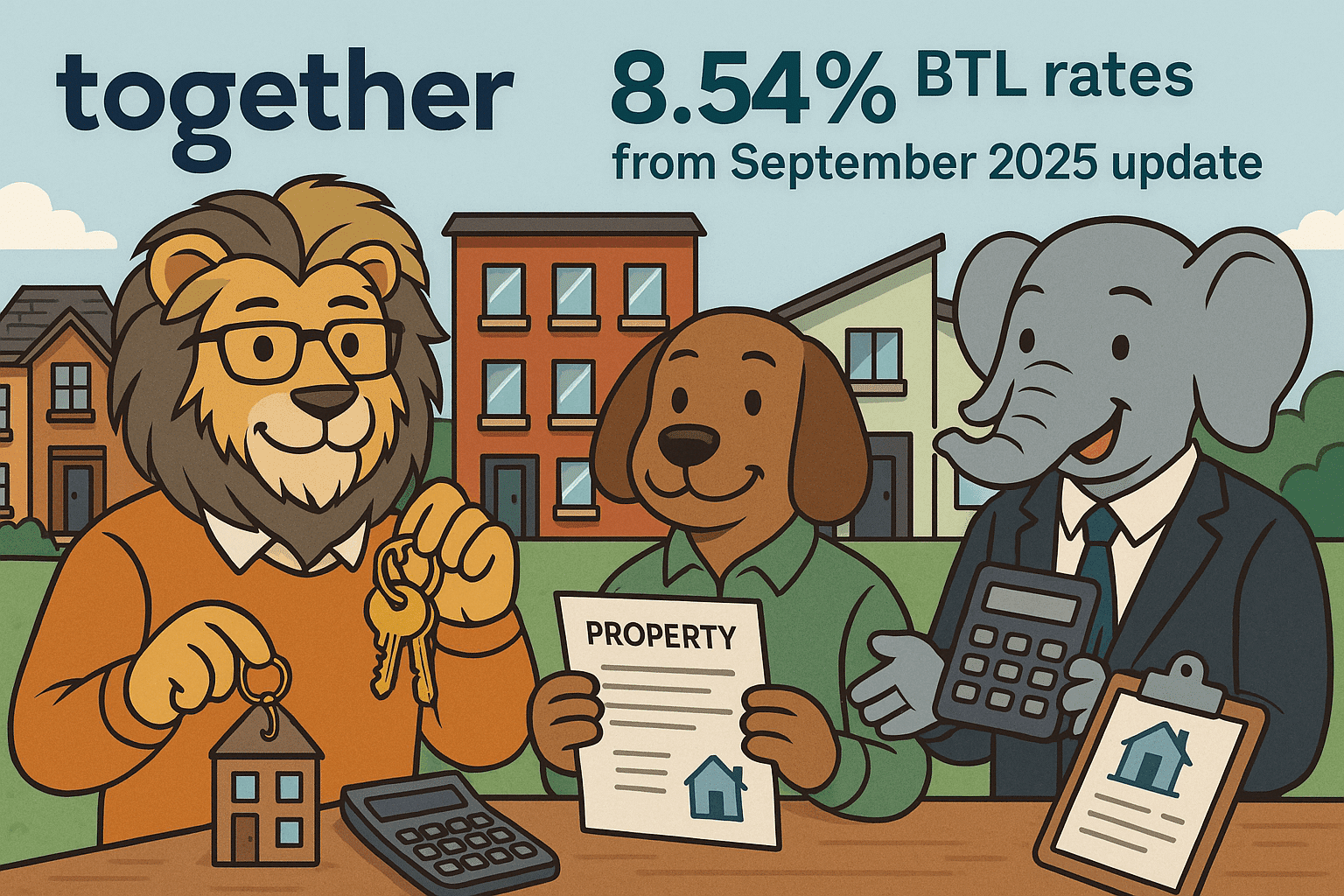 Together BTL Mortgage Illustration – 8.54% Rates September 2025 Update